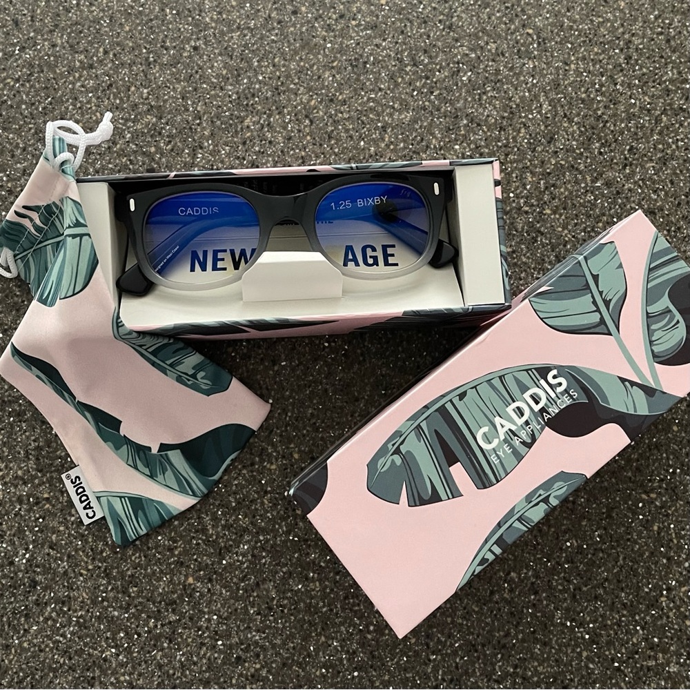 Caddis Unisex 1.25 Bixby Glasses NIB